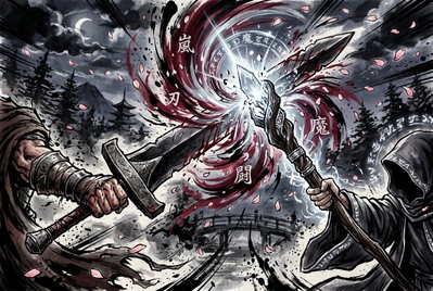Witch and Mercenary Sets 2027 Debut as Hidan no Aria Marks 15 Years