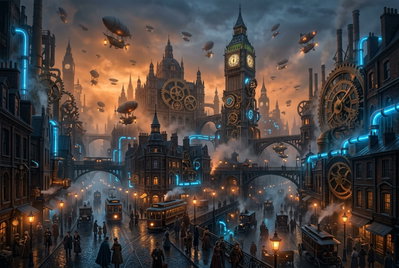 Steampunk Mastery and Occult Sovereignty in the Puluo Frontier