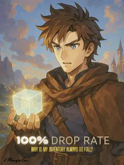 100\% DROP RATE : Why is My Inventory Always so Full? webnovel cover